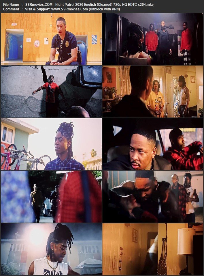 Night Patrol 2024 English 1080p 720p 480p HQ HDTC x264 ESubs