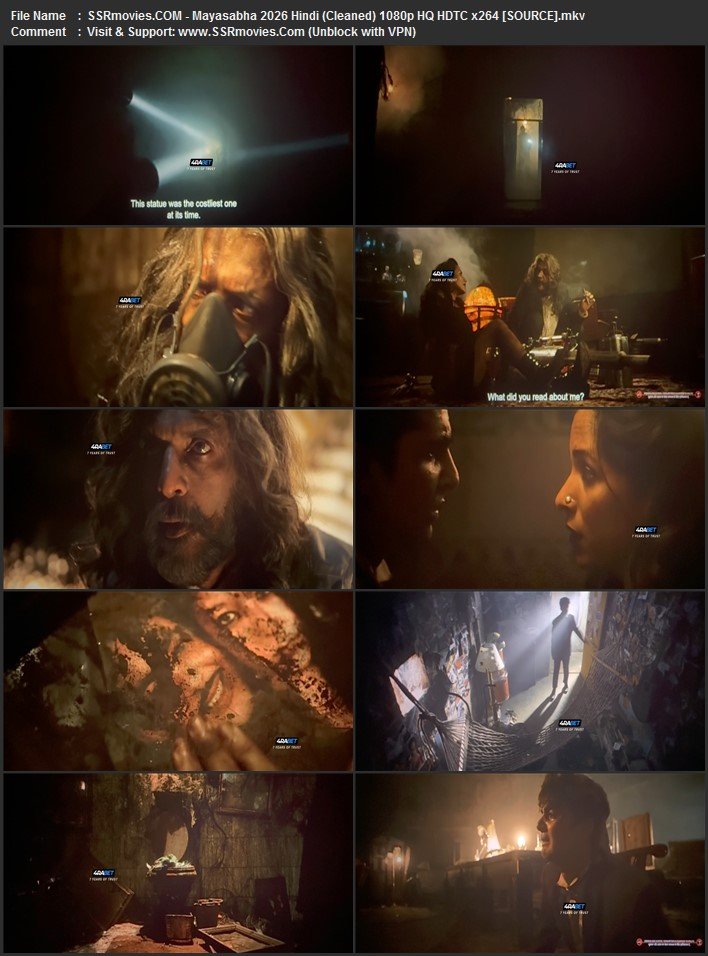 Mayasabha 2025 Hindi (Cleaned) 1080p 720p 480p HQ HDTC x264 ESubs