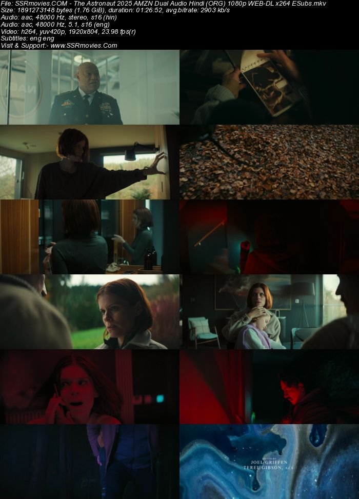 The Astronaut 2025 Dual Audio Hindi (ORG) 1080p 720p 480p WEB-DL x264 ESubs