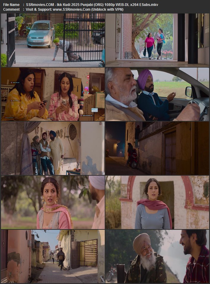 Ikk Kudi 2025 Punjabi (ORG) 1080p 720p 480p WEB-DL x264 ESubs
