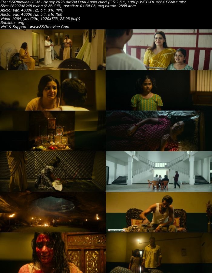 Honey 2026 AMZN Dual Audio Hindi (ORG 5.1) 1080p 720p 480p WEB-DL x264 ESubs