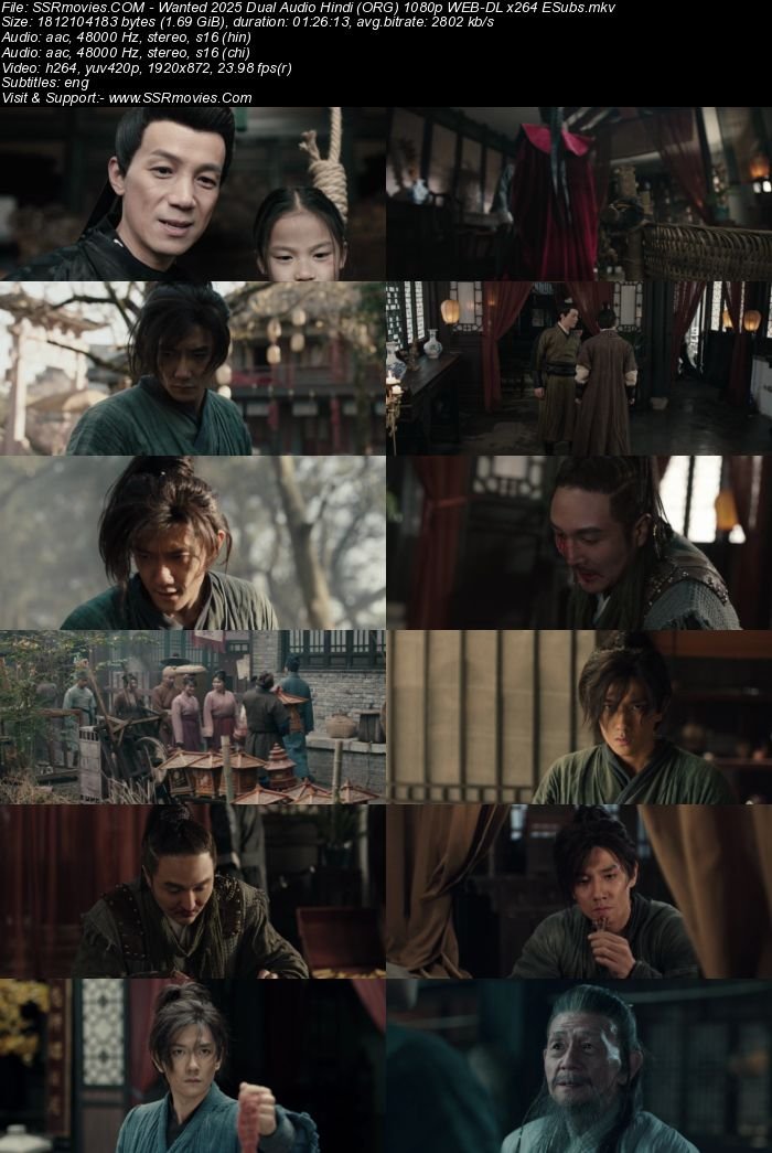 Wanted 2025 Dual Audio Hindi (ORG) 1080p 720p 480p WEB-DL x264 ESubs