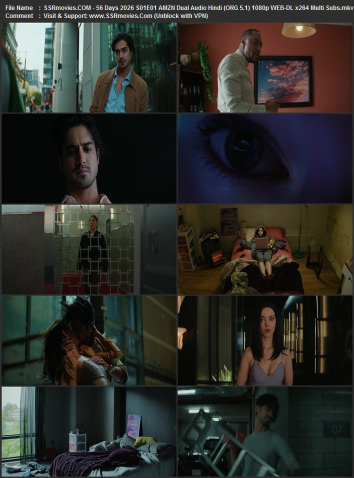56 Days 2026 S01 Complete AMZN Dual Audio Hindi (ORG 5.1) 1080p 720p 480p WEB-DL x264 ESubs Download