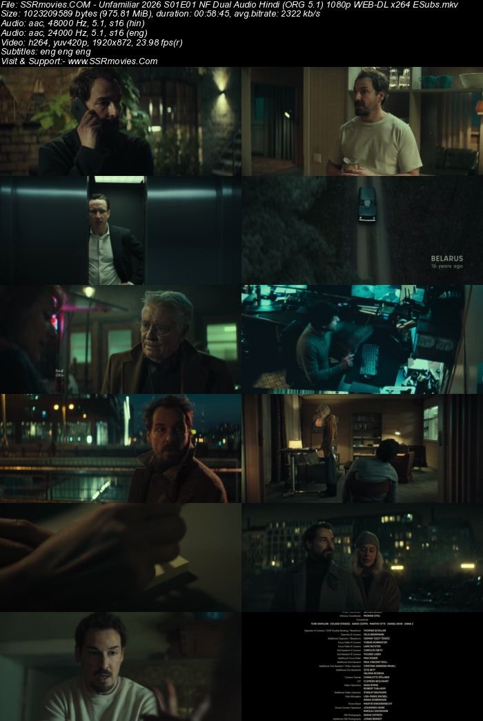 Unfamiliar 2026 S01 Complete NF Dual Audio Hindi (ORG 5.1) 1080p 720p 480p WEB-DL x264 ESubs
