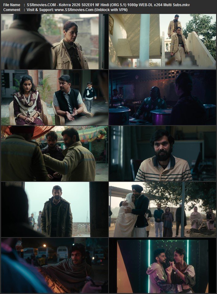 Kohrra 2023– Hindi (ORG 5.1) 1080p 720p 480p WEB-DL x264 ESubs