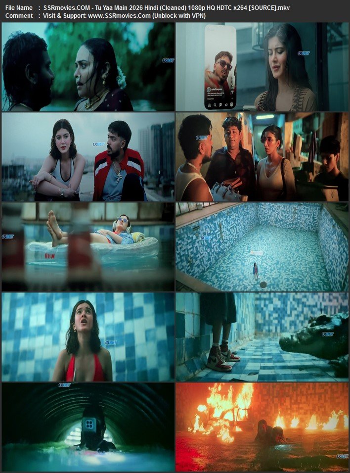Tu Yaa Main 2026 Hindi (Cleaned) 1080p 720p 480p HQ HDTC x264 ESubs