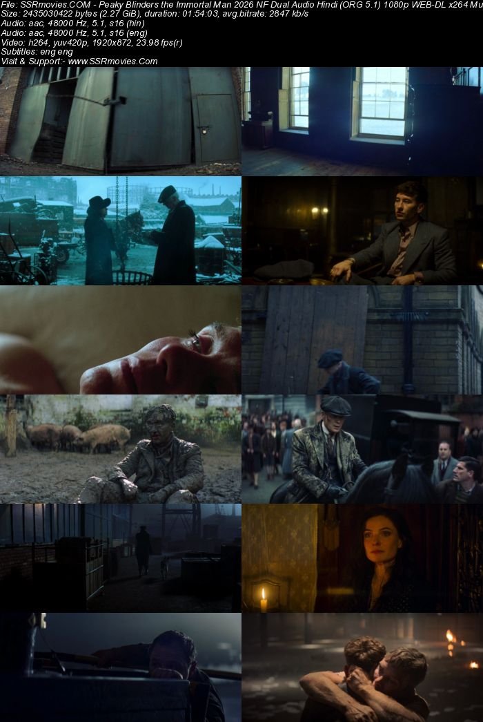 Peaky Blinders the Immortal Man 2026 Dual Audio Hindi (ORG 5.1) 4K 1080p 720p 480p WEB-DL x264 Multi Subs