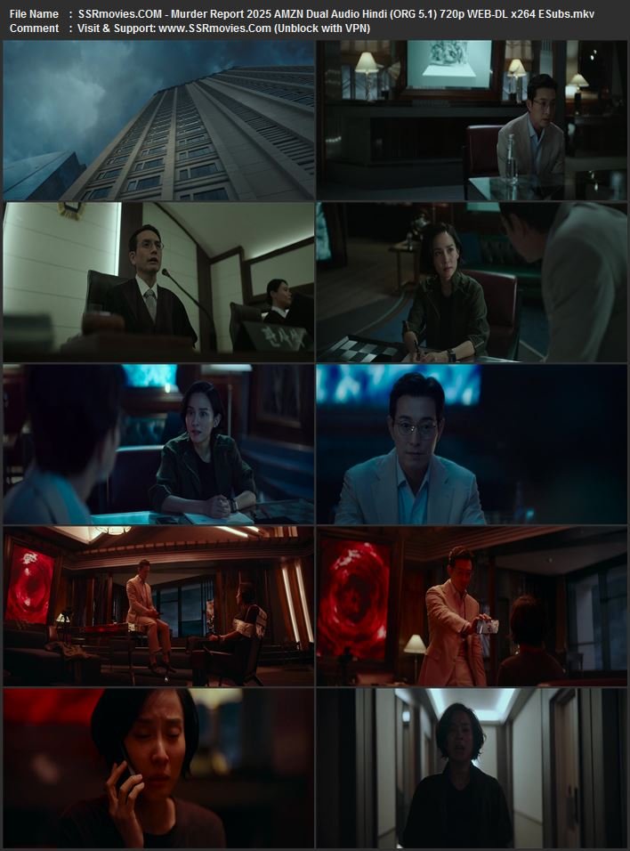 Murderer Report 2025 Dual Audio Hindi (ORG 5.1) 1080p 720p 480p WEB-DL x264 ESubs